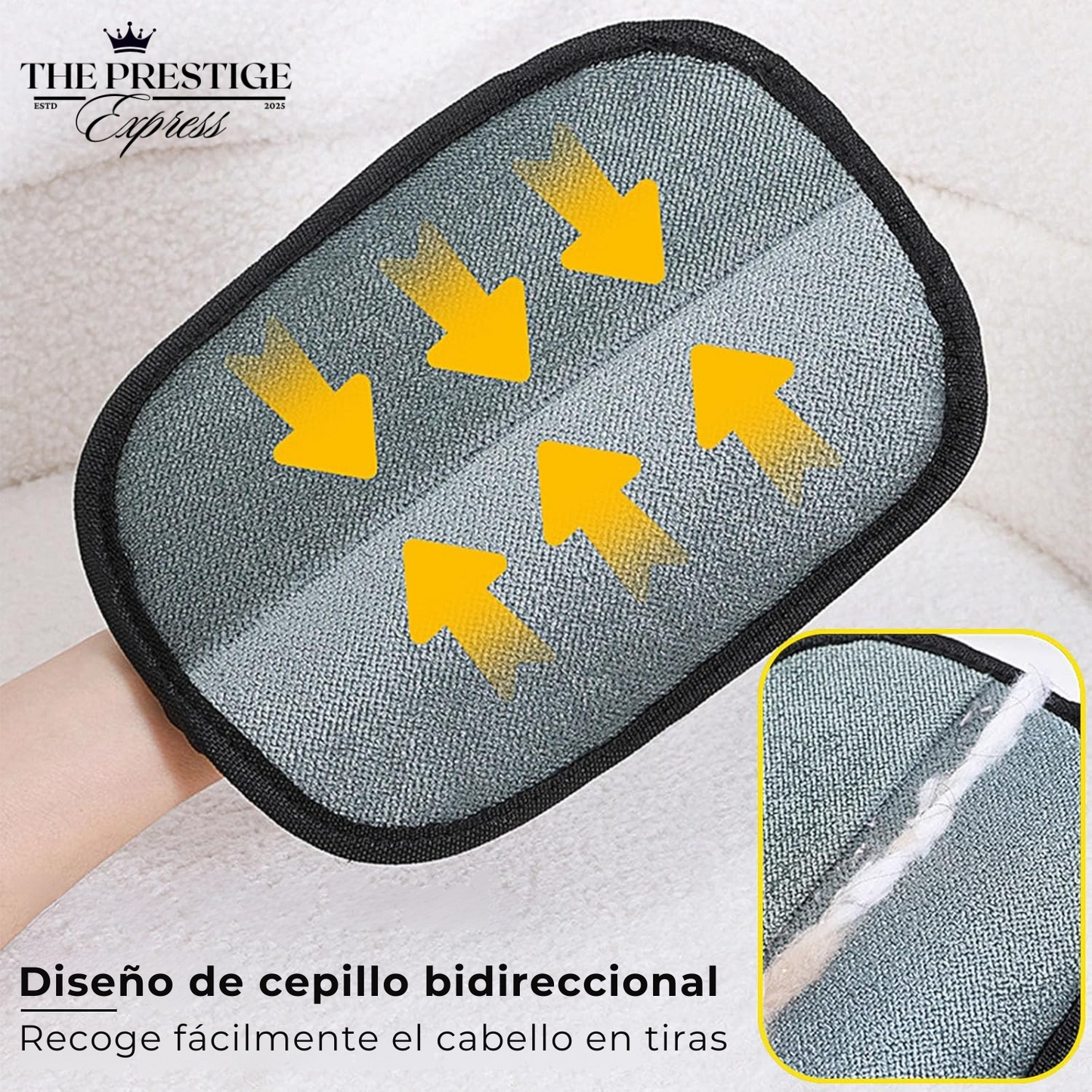 ElectroClean Pet™ – Guante electrostático quitapelos para animales