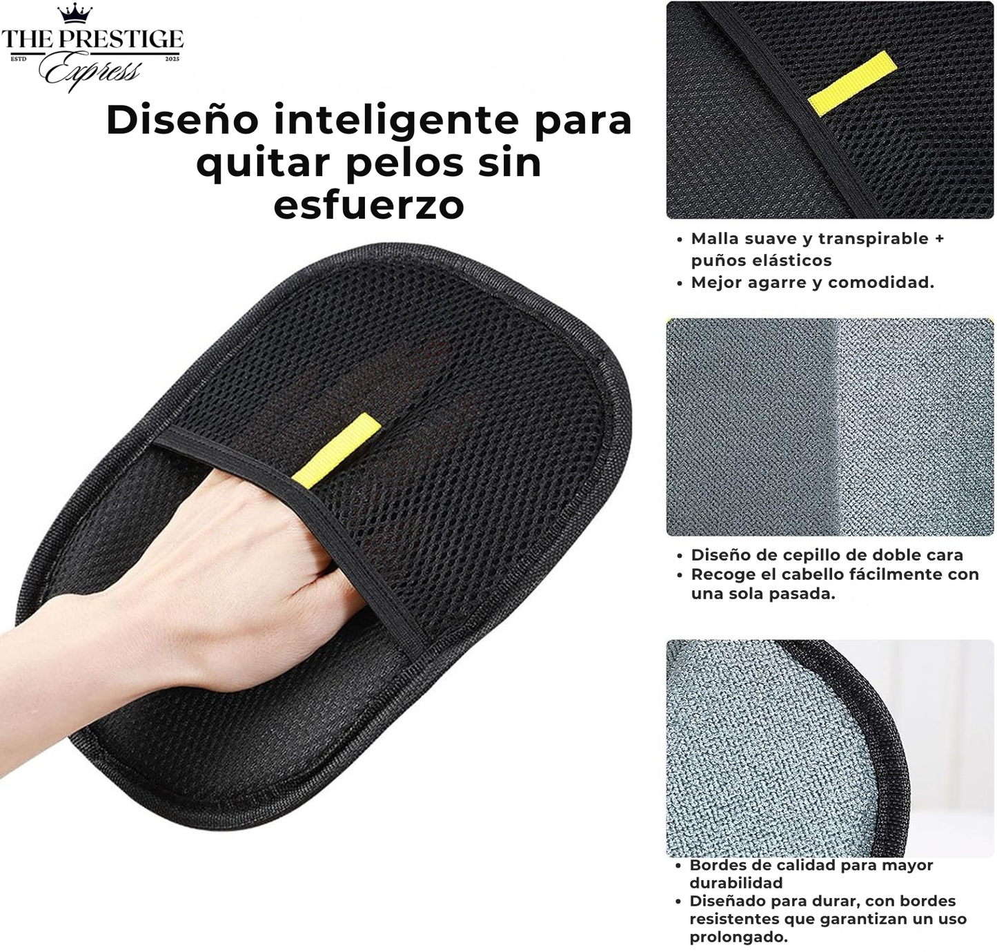 ElectroClean Pet™ – Guante electrostático quitapelos para animales