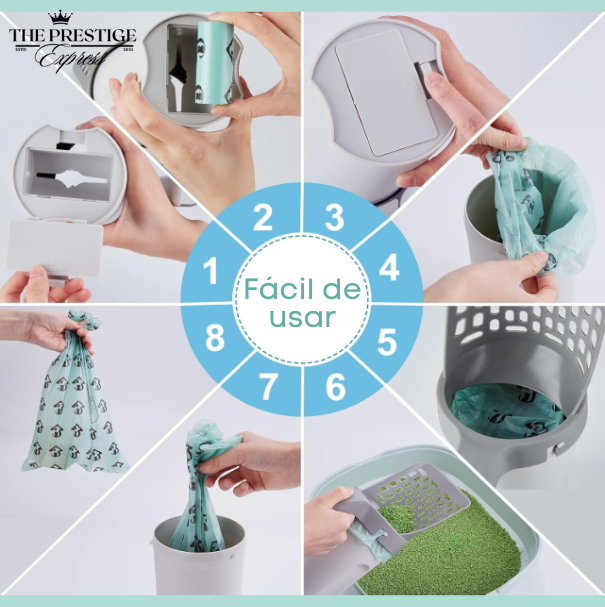 LitterClean ScoopPro™ – Herramienta filtradora para limpieza rápida