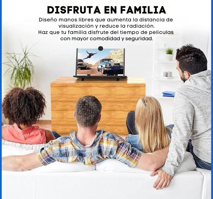 MegaScreen HD™ – Amplificador de Pantalla Móvil de 16"