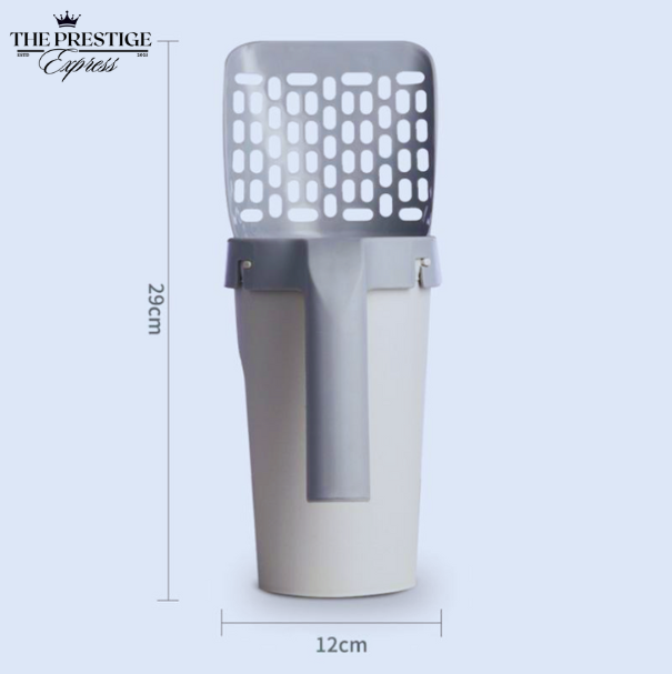 LitterClean ScoopPro™ – Herramienta filtradora para limpieza rápida