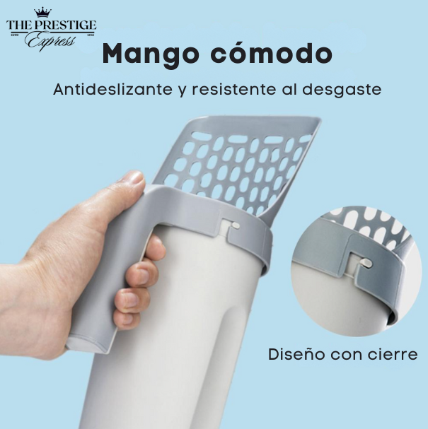 LitterClean ScoopPro™ – Herramienta filtradora para limpieza rápida